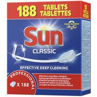 Tablettes pour lave-vaisselle Sun Pro - Boîte de 188