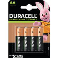 Pile rechargeable Ultra 2500 mAh AA LR6 - Pack de 4 Piles - Duracell