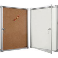 Vitrine d'interieur a porte battante gamme Extraplate - Vanerum
