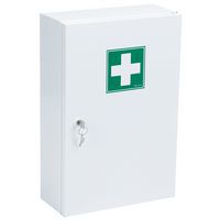 Armoire à pharmacie 1 porte petit modèle - Manutan