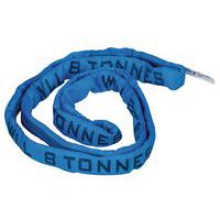 Élingue ronde sans fin, CMU: 8000 kg, Longueur utile: 6 m, Ø: 45 mm, Modèle: Ronde, Coloris: Bleu