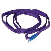 Élingue ronde sans fin, CMU: 1000 kg, Longueur utile: 3 m, Diamètre Ø: 15 mm, Modèle: Ronde, Coloris: Violet