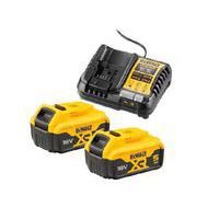 Pack 2 batteries XR 18V 5Ah + chargeur - DeWalt