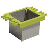Jardinière Modulam à angle Mobextan