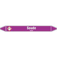 Marquage tuyauterie Acide