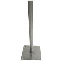 Ensemble mât et platine de fixation pour manche à air