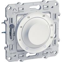 Thermostat Blanc, 8 A chauffage / climatisation - Odace