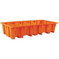 Bac de rétention pour 2 IBC - 1330 L - Manutan Expert