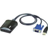 Adaptateur console KVM VGA/USB sur PC portable ATEN