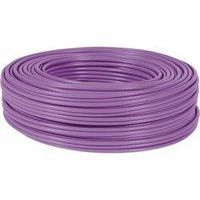 Câble monobrin f/ftp CAT6A violet LS0H rpc dca - 100M DEXLAN