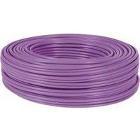 Câble monobrin u/ftp CAT6A violet LS0H rpc dca - 100M DEXLAN