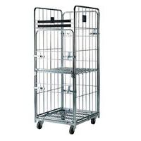 Roll conteneur CR - Base acier galvanisé - Force 400 kg
