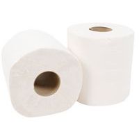 Bobine de ouate 450 formats 2 plis - Blanche - Manutan