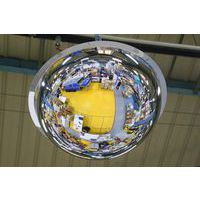 Miroir hémisphérique 360° - 1200 mm- Fixation par aimant - Kaptorama