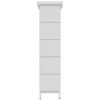 Armoire extérieure électrifiée 5 casiers rechargement batterie - Akaze