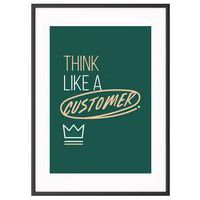 Cadre de Team building - Think like a customer - Paperflow