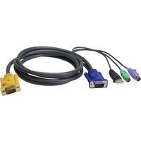 Câble pour kvm ATEN 2L-53xxUP VGA-USB+PS2 - 3,00M