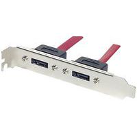 Equerre slot eSATA 2 ports