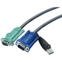 Câble Pieuvre KVM VGA/USB - 1,80M ATEN