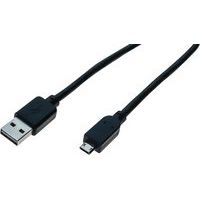 Cordon réversible usb 2.0 a et micro b m/m - 1,8 m