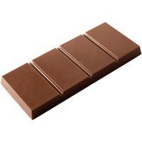 Plaque chocolat pour 4 tablettes de 4 rectangles - Matfer