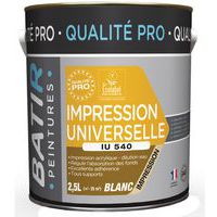 Peinture impression universelle IU 540 - 2,5 L - Batir