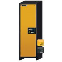 Armoire de sécurité Q-PEGASUS-90 Gris/Jaune RAL 1004 - asecos