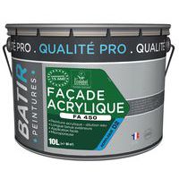 Peinture acrylique façade FA450 - 10 L - Batir