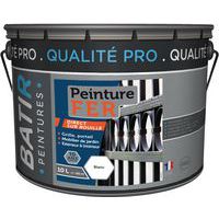 Peinture fer brillante - 10 L - Batir