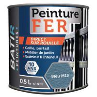 Peinture fer martelé - 0,5 L - Batir