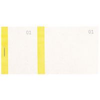Bloc vendeur à bande couleur 100 feuillets double numérotage