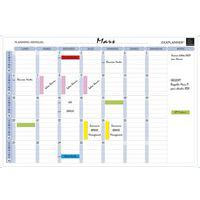 Planning magnétique mensuel - textes en français