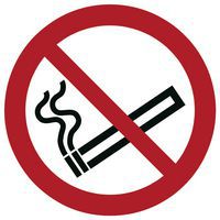 Panneau d'interdiction - Défense de fumer - Rigide