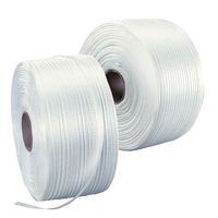Feuillard textile tissé - carton de 2 bobines - Manutan