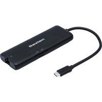 Minidock USB-C 6 en1 HDMI 2.0 4K GigaLAN Carte SD/TF USB-A/C