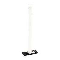 Potelet rabattable Solibloc Ø 76 mm pommeau Boule - Procity