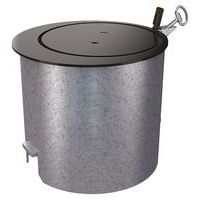 Fourreau verrouillable pour bornes acier - Procity