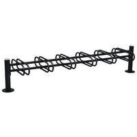 Support vélos Province double face 12 places pommeau inox - Procity