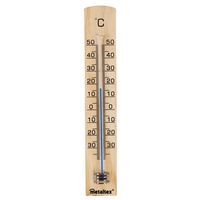 Thermometre Inter/Bois Hetre    298005 - Metaltex