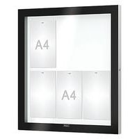 Vitrine Edge murale épaisseur 54 mm - Procity