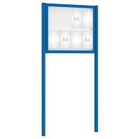 Vitrine Classique poteaux initiaux scellement - Procity