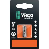Embout Pozidriv Impaktor - 855/1 IMP DC SB SiS - Wera