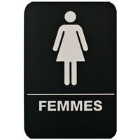 Plaque de signalisation Toilettes femmes - PVC rigide