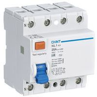 Interrupteur différentiel 4P 25A 30mA classe AC 6kA_Chint