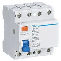 Interrupteur différentiel 4P 40A 30mA classe AC 10kA - accessoriable