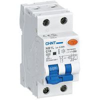 Disjoncteur différentiel combiné 1P+N/2Mod. 16A C 30mA 6kA_Chint