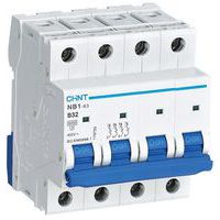 Disjoncteur 4P Courbe B, 32A, 6kA_Chint