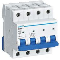 Disjoncteur 4P Courbe C, 32A, 6kA_Chint