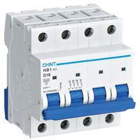 Disjoncteur 4P Courbe D, 16A, 6kA_Chint