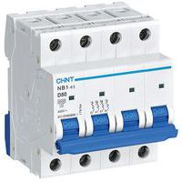 Disjoncteur 4P Courbe D, 50A, 6kA_Chint